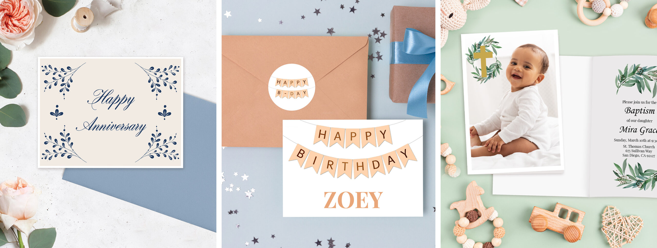 17 Free Printable Cards You Can Personalize | Avery intended for Free Printable Cards No Sign Up