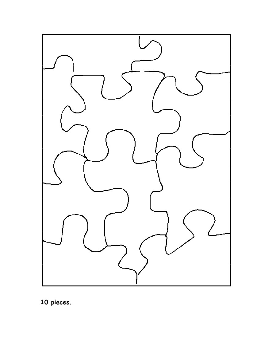 19 Printable Puzzle Piece Templates ᐅ Templatelab with Puzzle Maker Printable Free