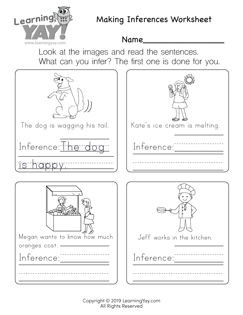 1St Grade English Worksheets (Free Printables) intended for Free Printable Ela Worksheets