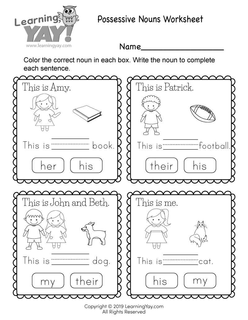 1St Grade Worksheets - Free Pdfs And Printer-Friendly Pages for Free Printable Homework Worksheets