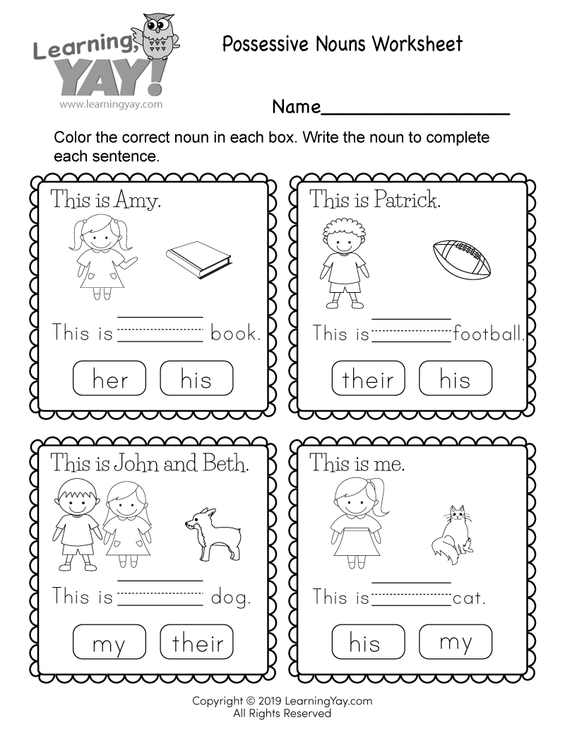 1St Grade Worksheets - Free Pdfs And Printer-Friendly Pages inside Free Printable Ela Worksheets