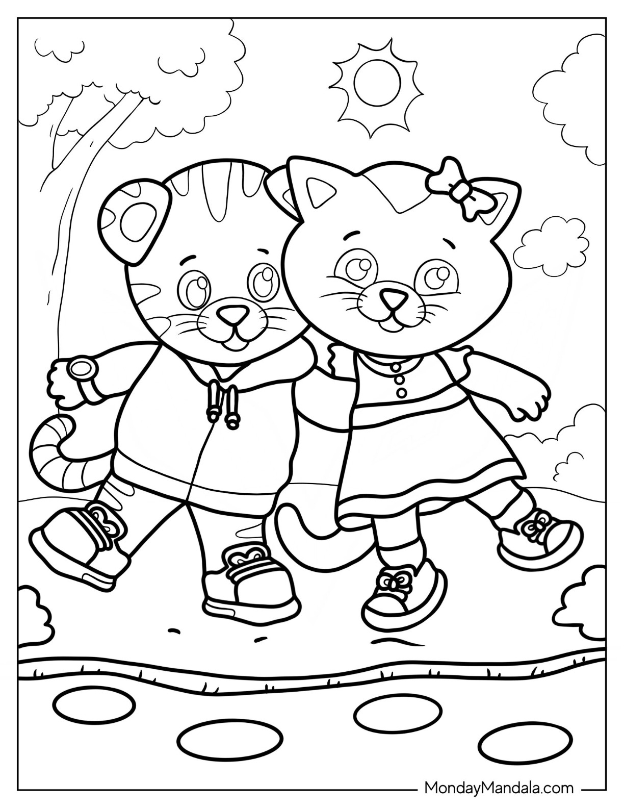 20 Daniel Tiger Coloring Pages (Free Pdf Printables) with Free Printable Daniel Tiger Coloring Pages