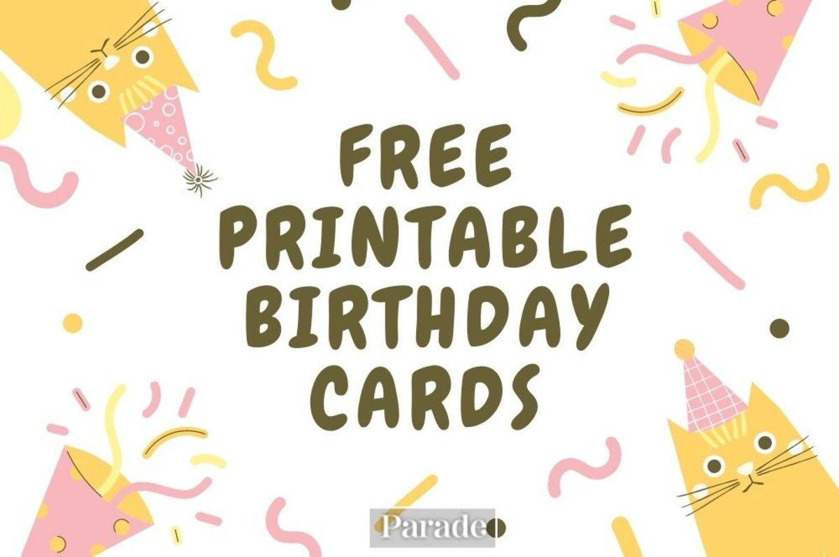 20 Free Printable Birthday Cards - Parade in Free Printable Birthday Cards for Your Best Friend