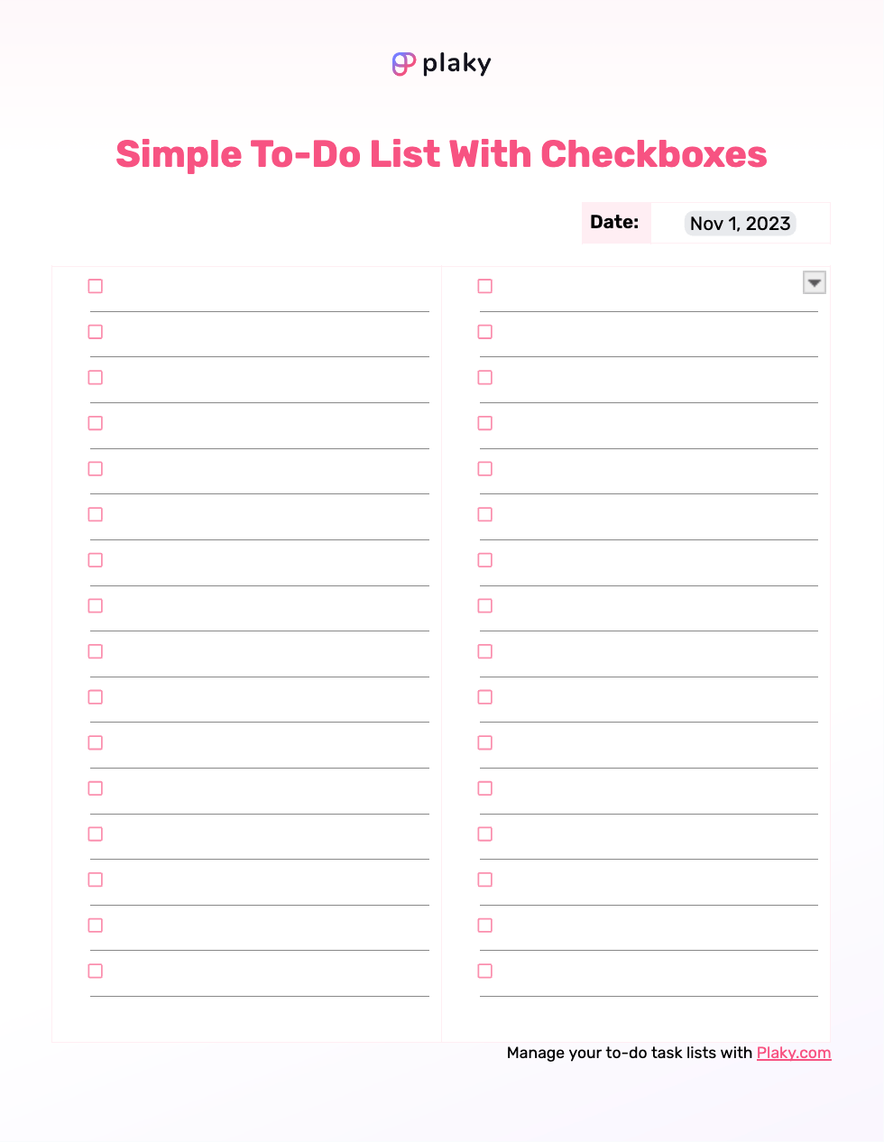 20 Free To-Do List Templates (Printable &amp;amp; Customizable) for Free Printable List