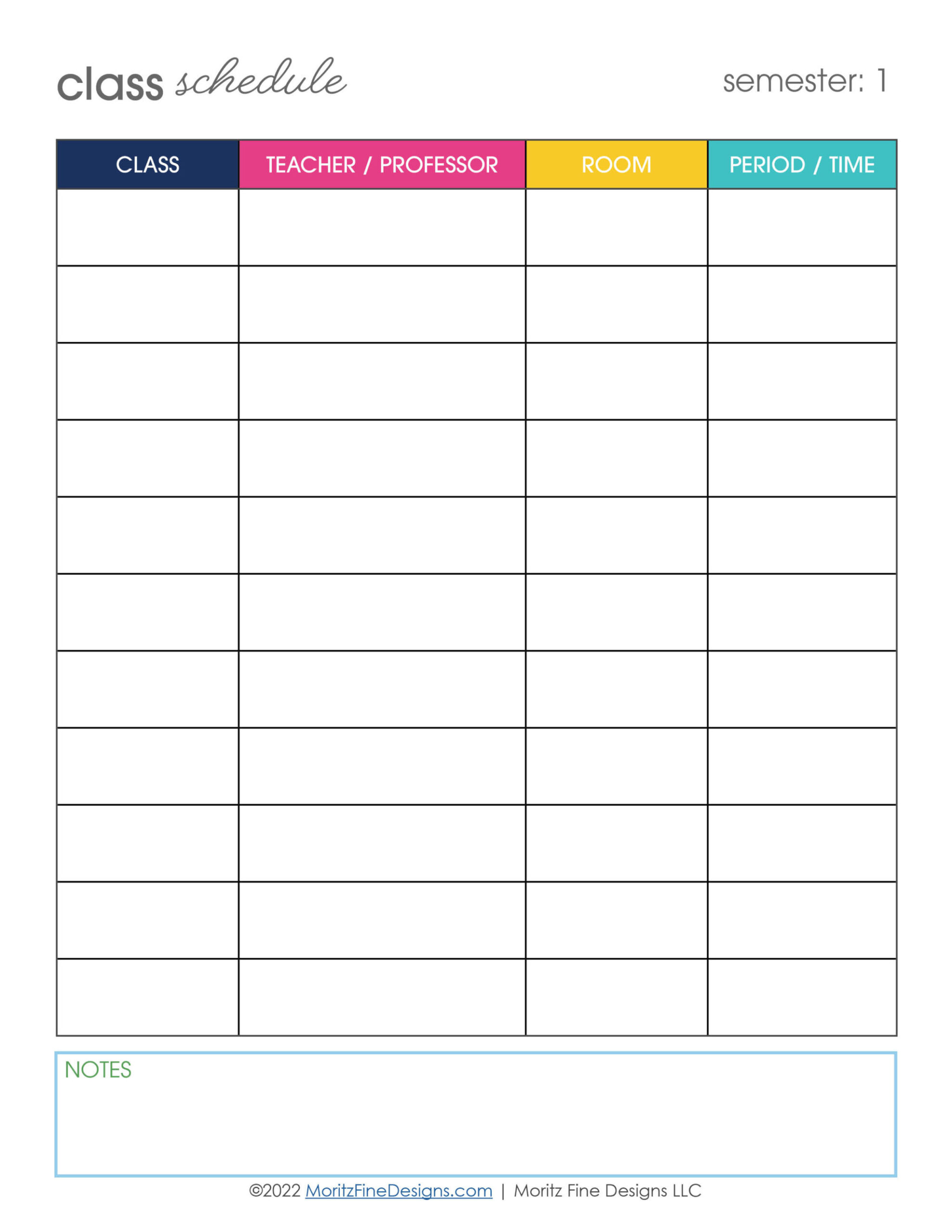 2024-2025 Dated Student Planner regarding Free Printable Student Planner 2025