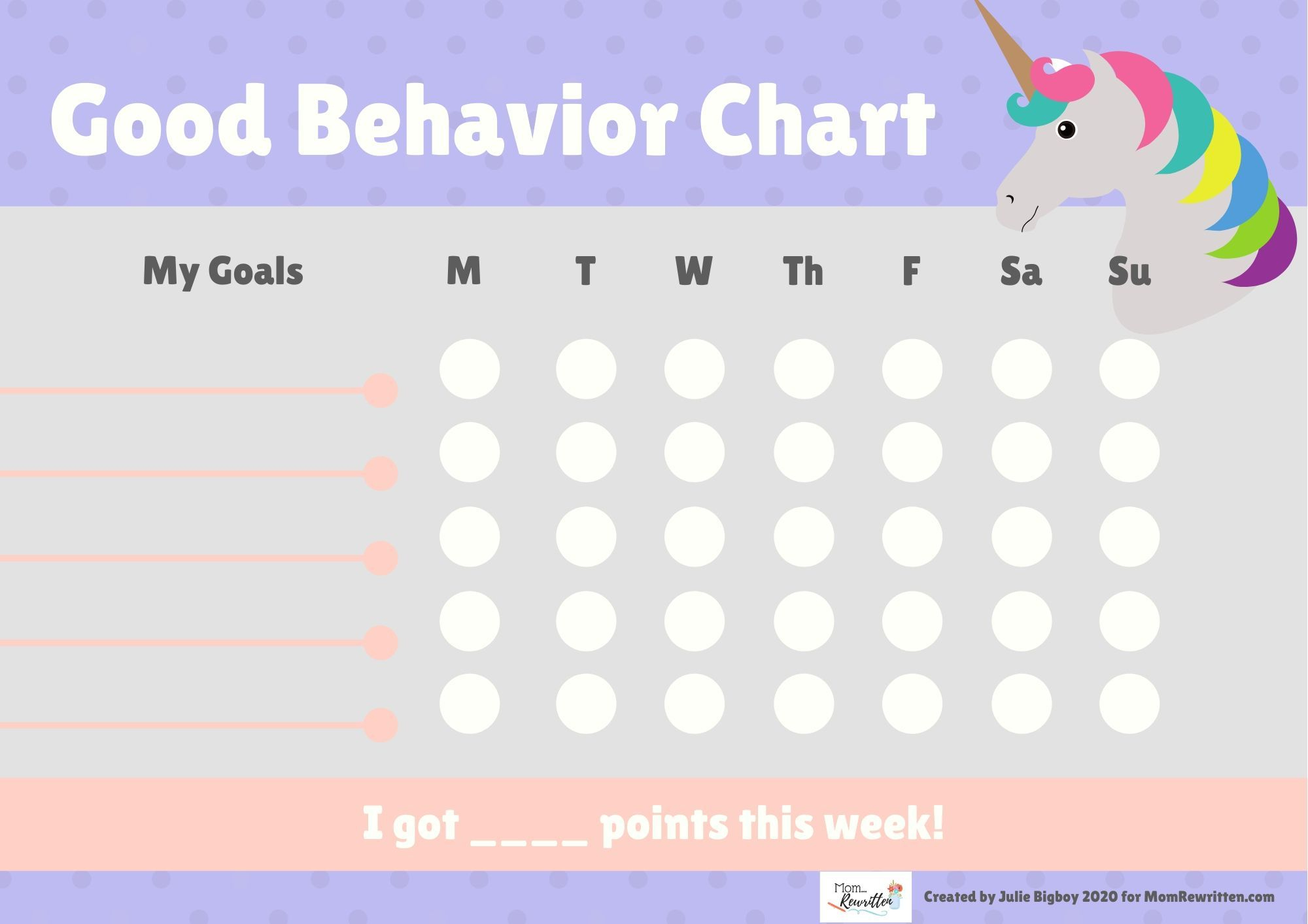 21 Effective Behavior Charts For Kids (Free Printables) | Free for Free Printable Behaviour Charts for Home