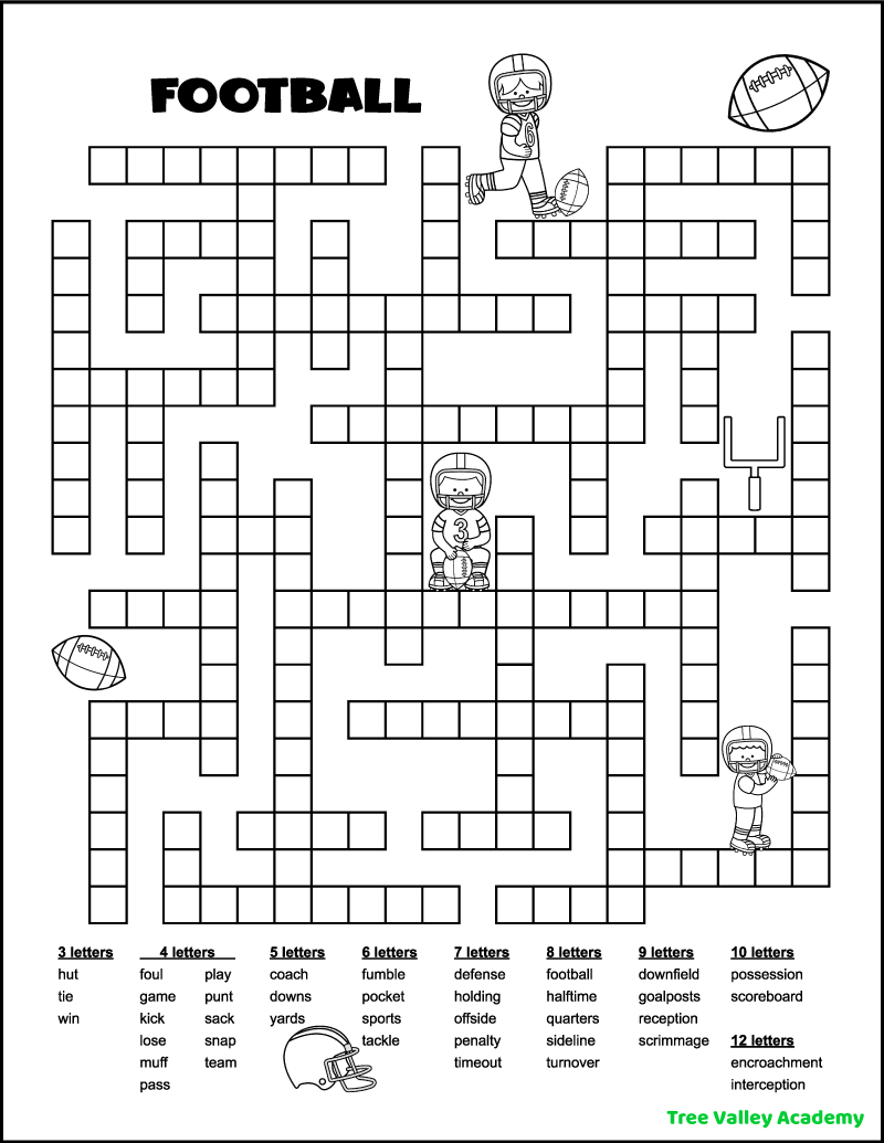 21+ Free Printable Fill In Word Puzzles For Kids - Tree Valley Academy throughout Free Printable Fill In Puzzles Online