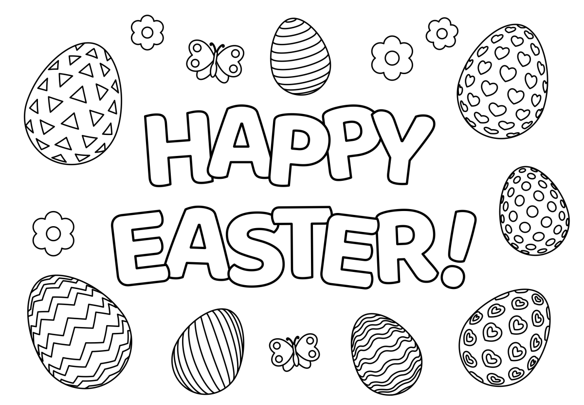 25 Free Printable Easter Coloring Pages For Kids And Adults - Parade regarding Easter Color Pages Free Printable