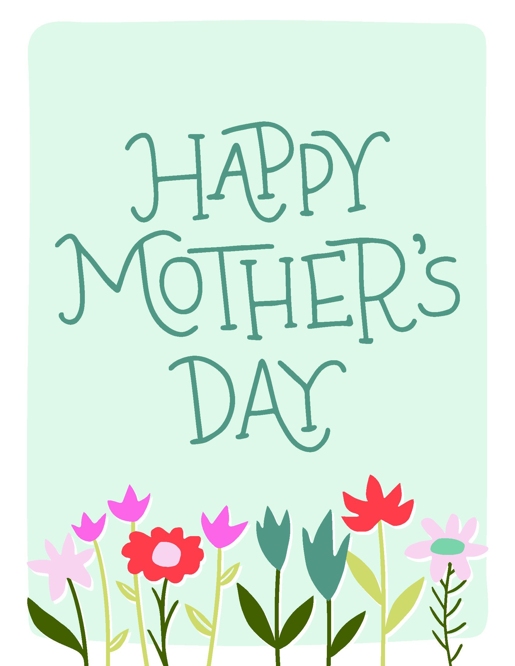 25 Mother&amp;#039;S Day Free Printable Cards Mom Will Love with Free Printable Mothers Day Cards