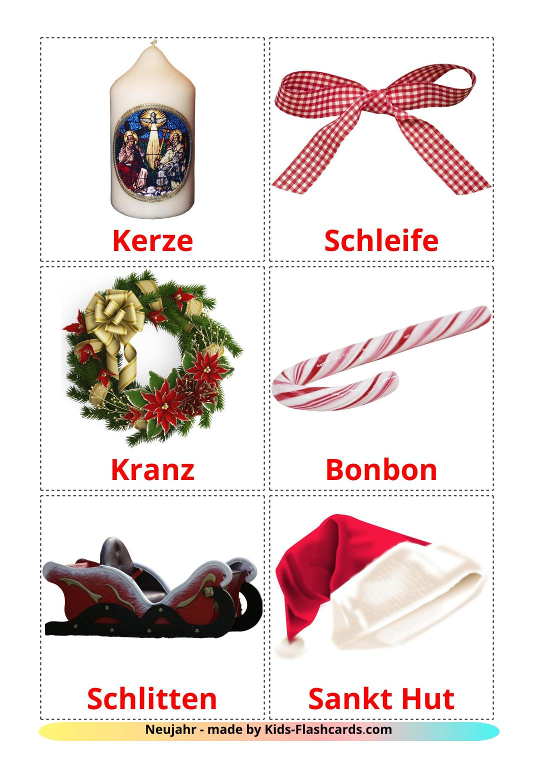 28 Free Christmas Flashcards | Pdf | German Words throughout Free Printable German Christmas Cards