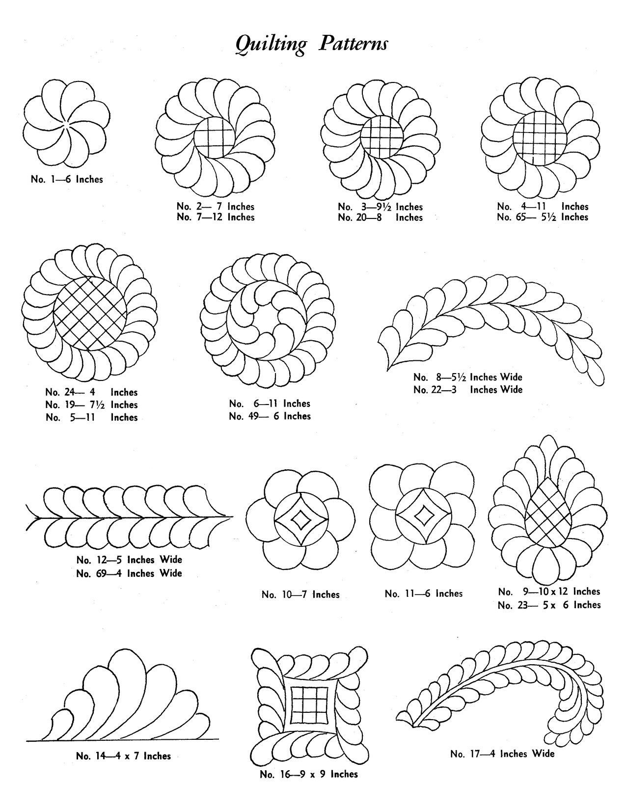 28+ Wonderful Picture Of Quilting Patterns Free Templates pertaining to Free Printable Quilting Stencils