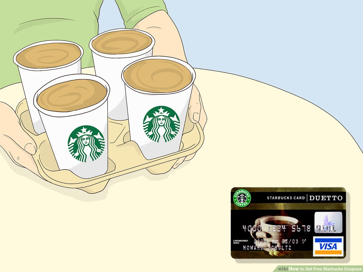 3 Ways To Get Free Starbucks Coupons - Wikihow Life pertaining to Free Starbucks Coupon Printable