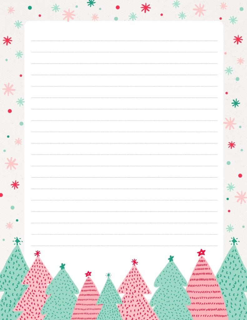 30+ Free Printable Christmas Border Printable Templates - The for Free Printable Christmas Paper With Borders