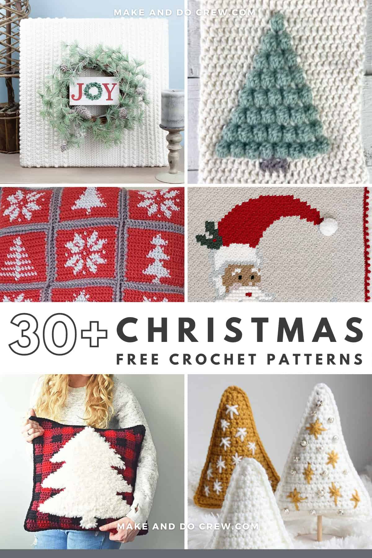 35 Best Free Christmas Crochet Patterns To Make This Year » Make pertaining to Free Printable Christmas Crochet Patterns