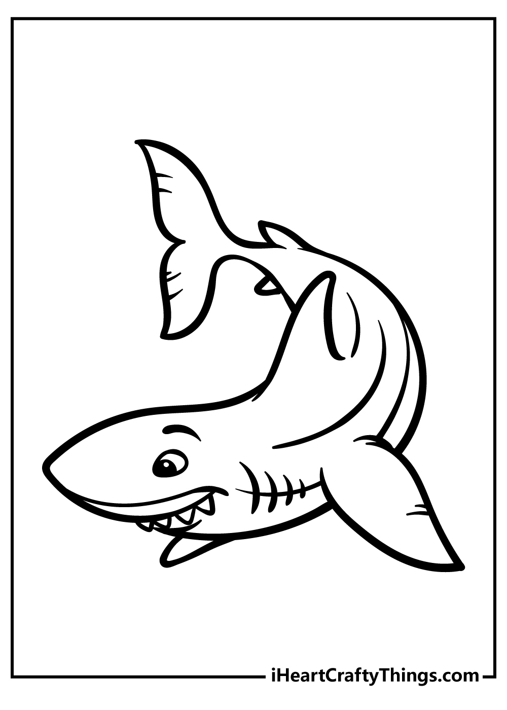 35 Shark Coloring Pages (100% Free Printables) intended for Free Shark Printables