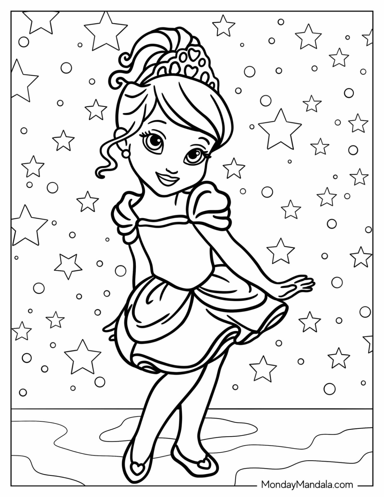 36 Disney Princess Coloring Pages (Free Pdf Printables) throughout Free Printable Coloring Pages of Disney Characters