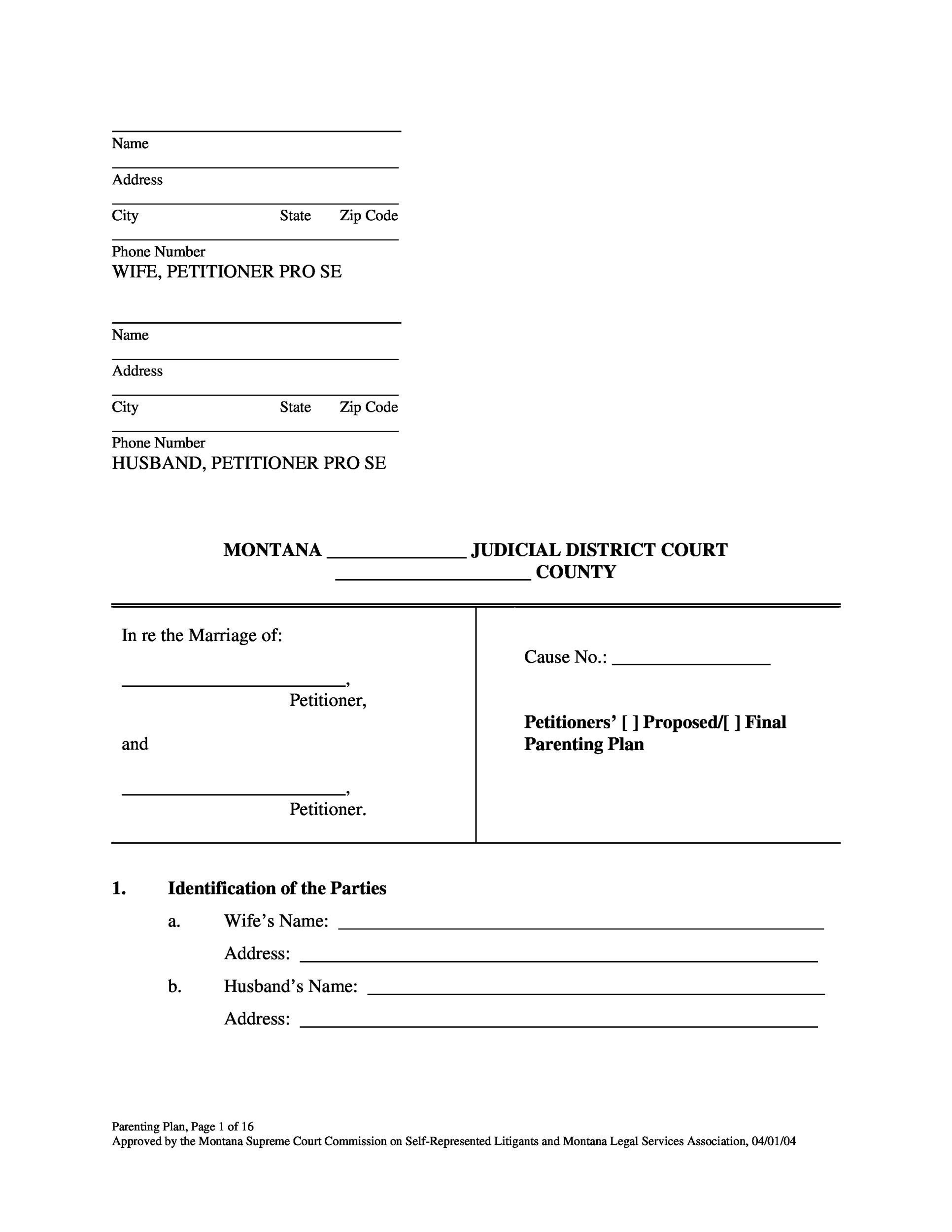 40 Free Divorce Papers (Printable) ᐅ Templatelab throughout Free Printable Divorce Papers