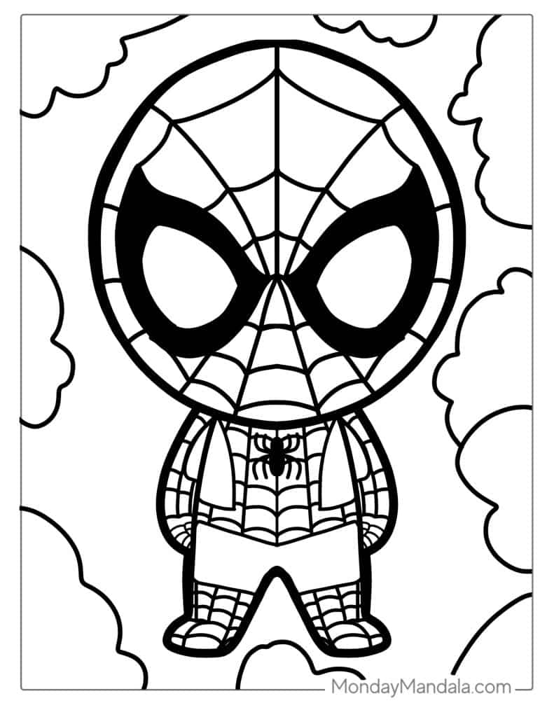 40 Spider-Man Coloring Pages (Free Pdf Printables) with regard to Free Printable Spiderman Pictures