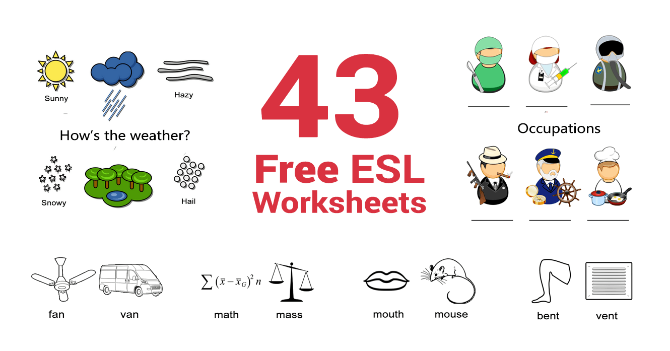 43 Free Esl Worksheets For English Teachers - All Esl inside Free Printable English Lessons