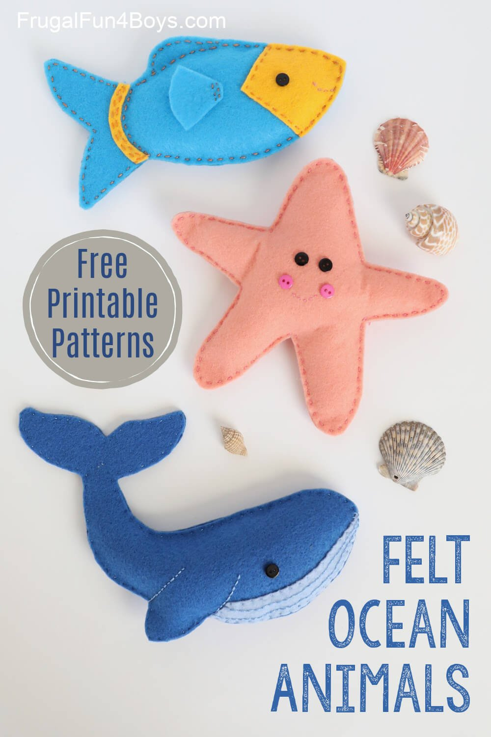 45 Free Felt Animal Patterns | Fun Cloth Crafts - Felt Craft Patterns pertaining to Free Printable Felt Patterns