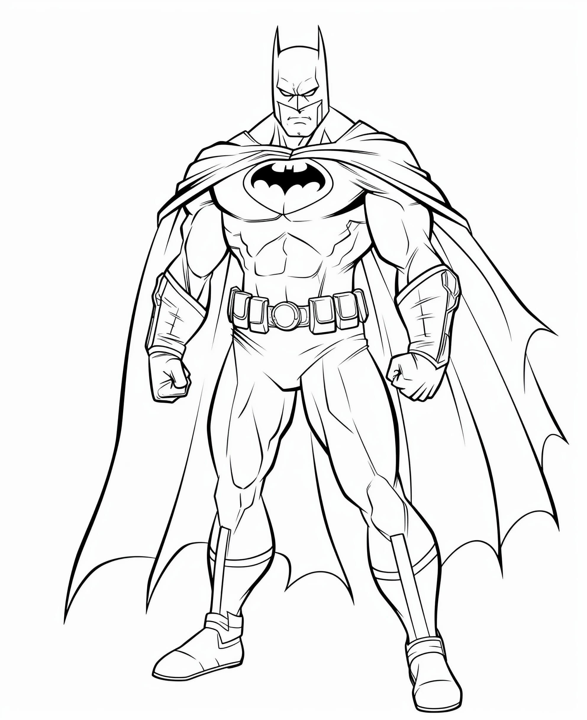 50 Batman Coloring Pages For Free To Use (Printable) intended for Free Printable Batman Pictures