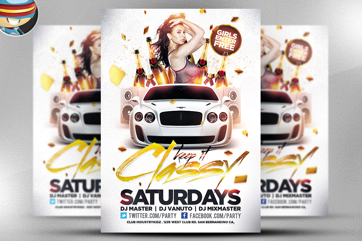 50+ Cool Club Flyers &amp;amp; Party Flyer Templates | Flyer Psd throughout Free Printable Flyers For Parties