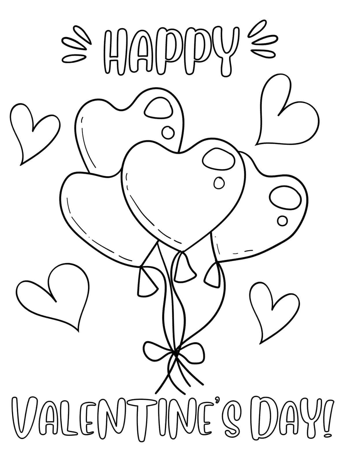 50 Free Valentine Coloring Pages For Kids - Prudent Penny Pincher within Free Valentine Printables Coloring