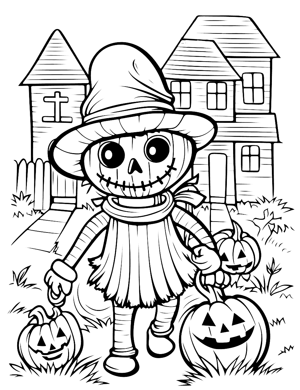 50 Halloween Coloring Pages: Free Printable Sheets with regard to Free Online Printable Halloween Coloring Pages