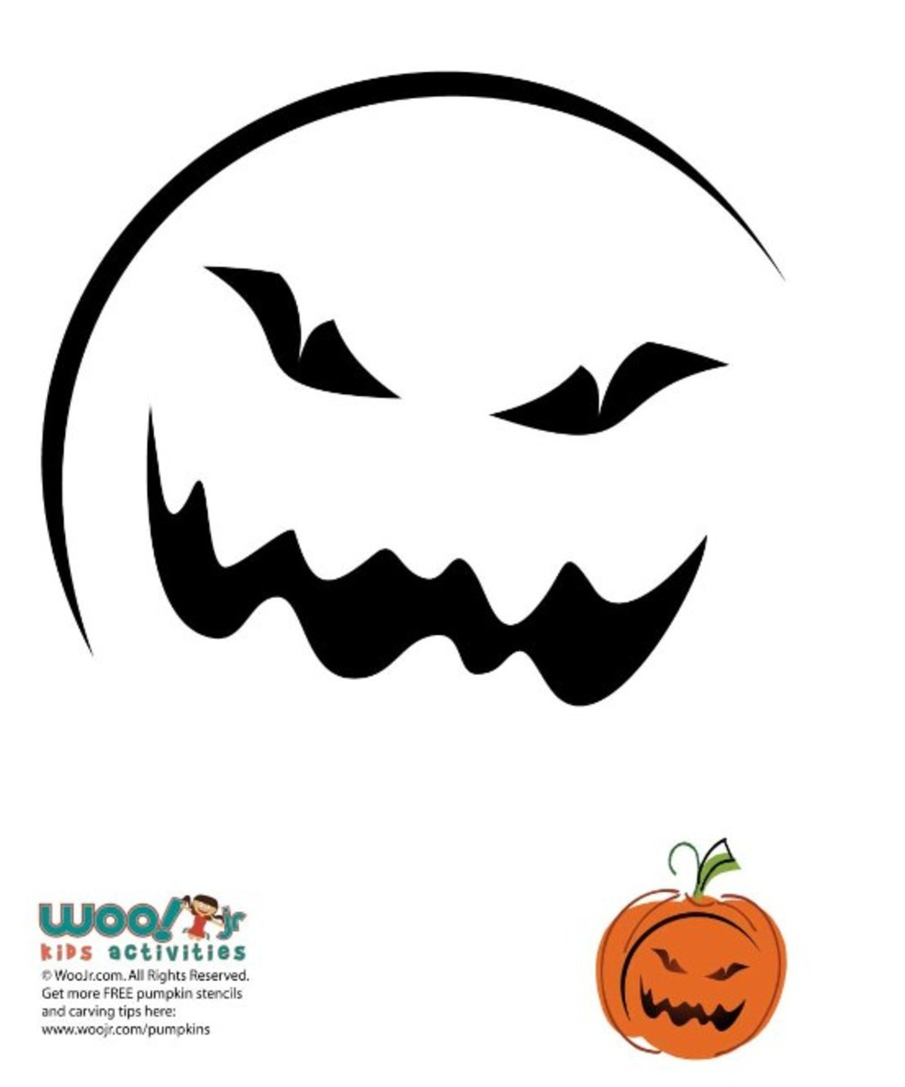 50 Printable Pumpkin Carving Stencils To Use As Templates - Parade for Free Printable Pumpkin Stencil