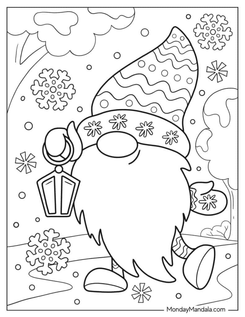 55 Winter Coloring Pages (Free Pdf Printables) within Free Printable Winter Coloring Pages