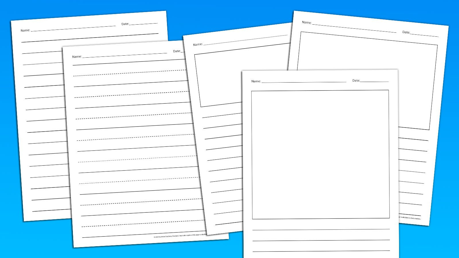 56 Free Printable Writing Paper Templates For Elementary School intended for Free Printable Writing Pages