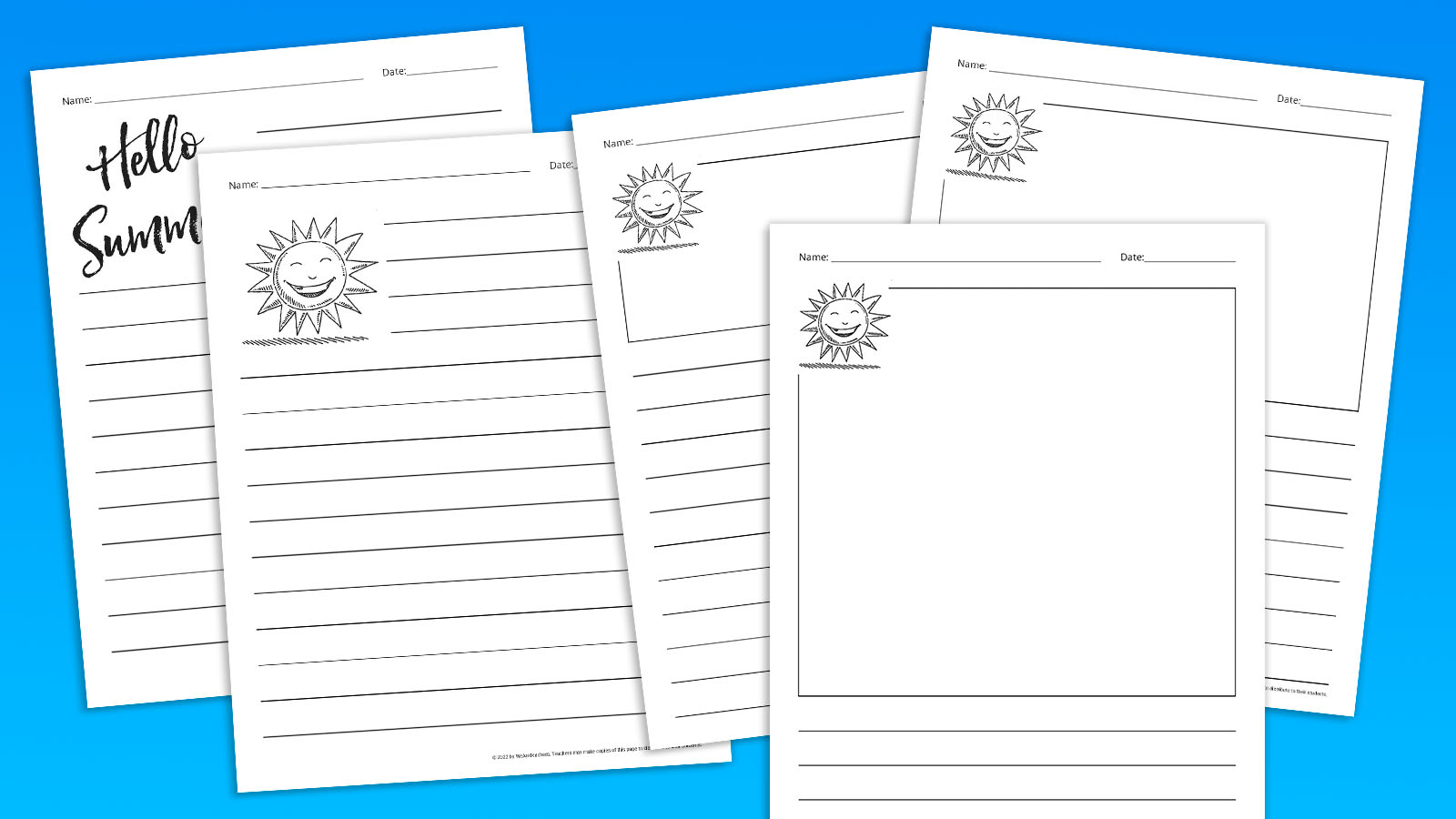 56 Free Printable Writing Paper Templates For Elementary School with Free Printable Writing Pages