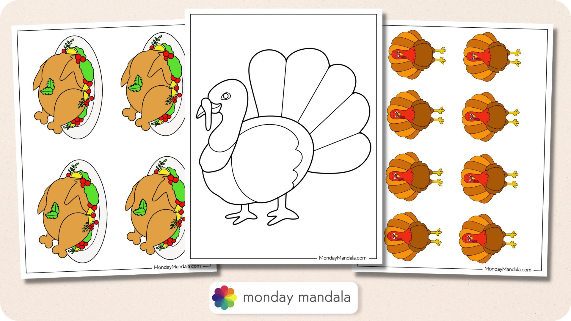 62 Turkey Templates (Free Pdf Printables) with Free Printable Thanksgiving Turkey Template