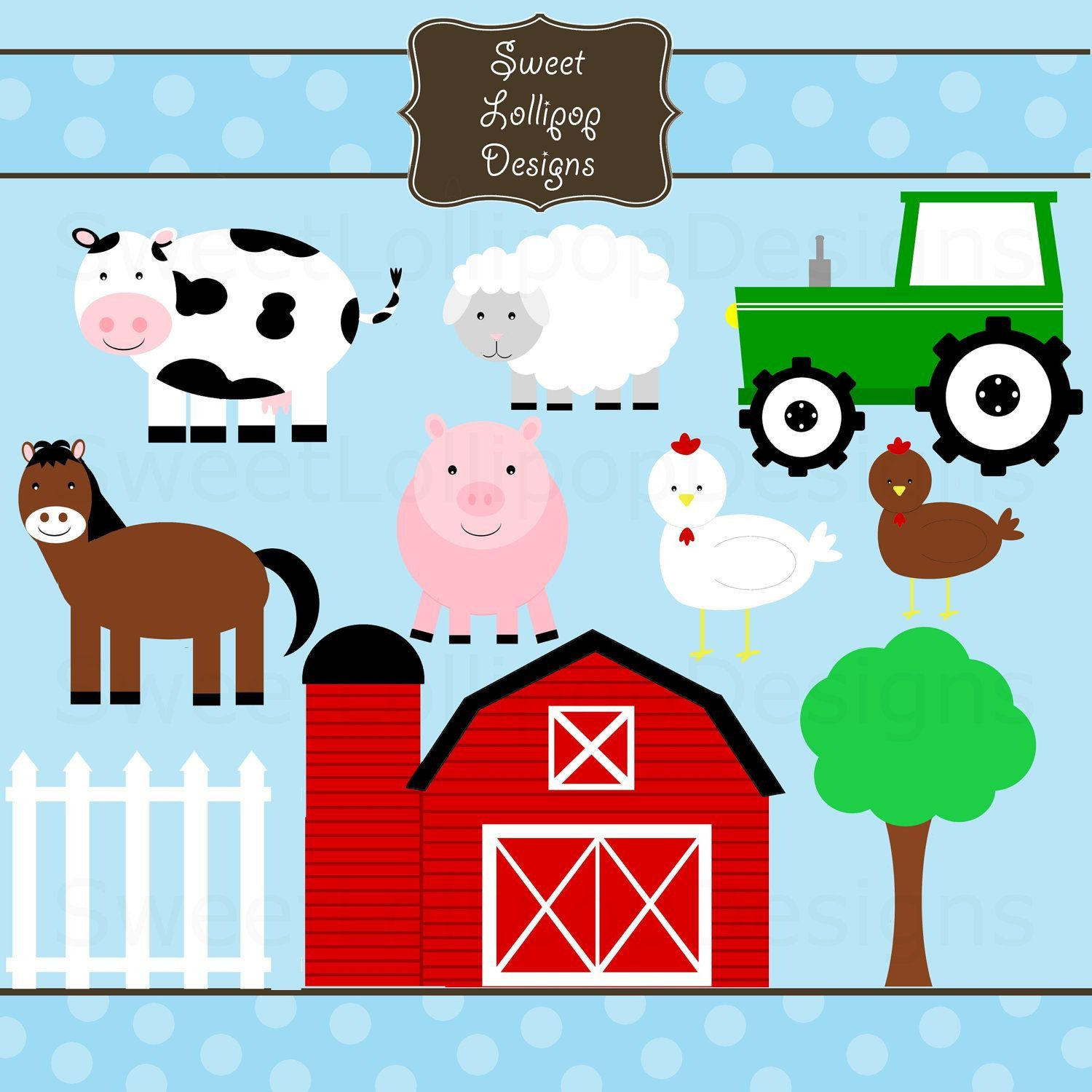 7 Farm Animals Clipart Animais C0707D52B5Cfea3Ce9360B0B C0E Farm inside Free Printable Farm Animal Clipart