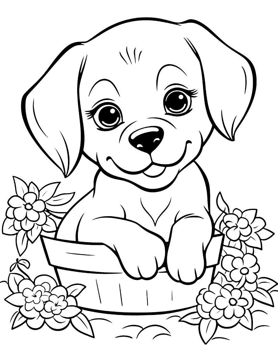 75 Dog Coloring Pages: Free Printable Sheets | Puppy Coloring regarding Colouring Pages Dogs Free Printable