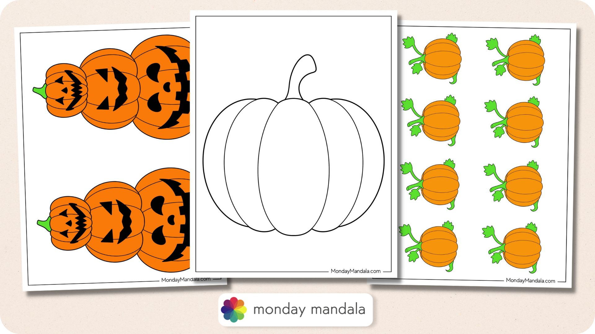 76 Pumpkin Templates (Free Pdf Printables) inside Free Printable Pumpkin Patterns