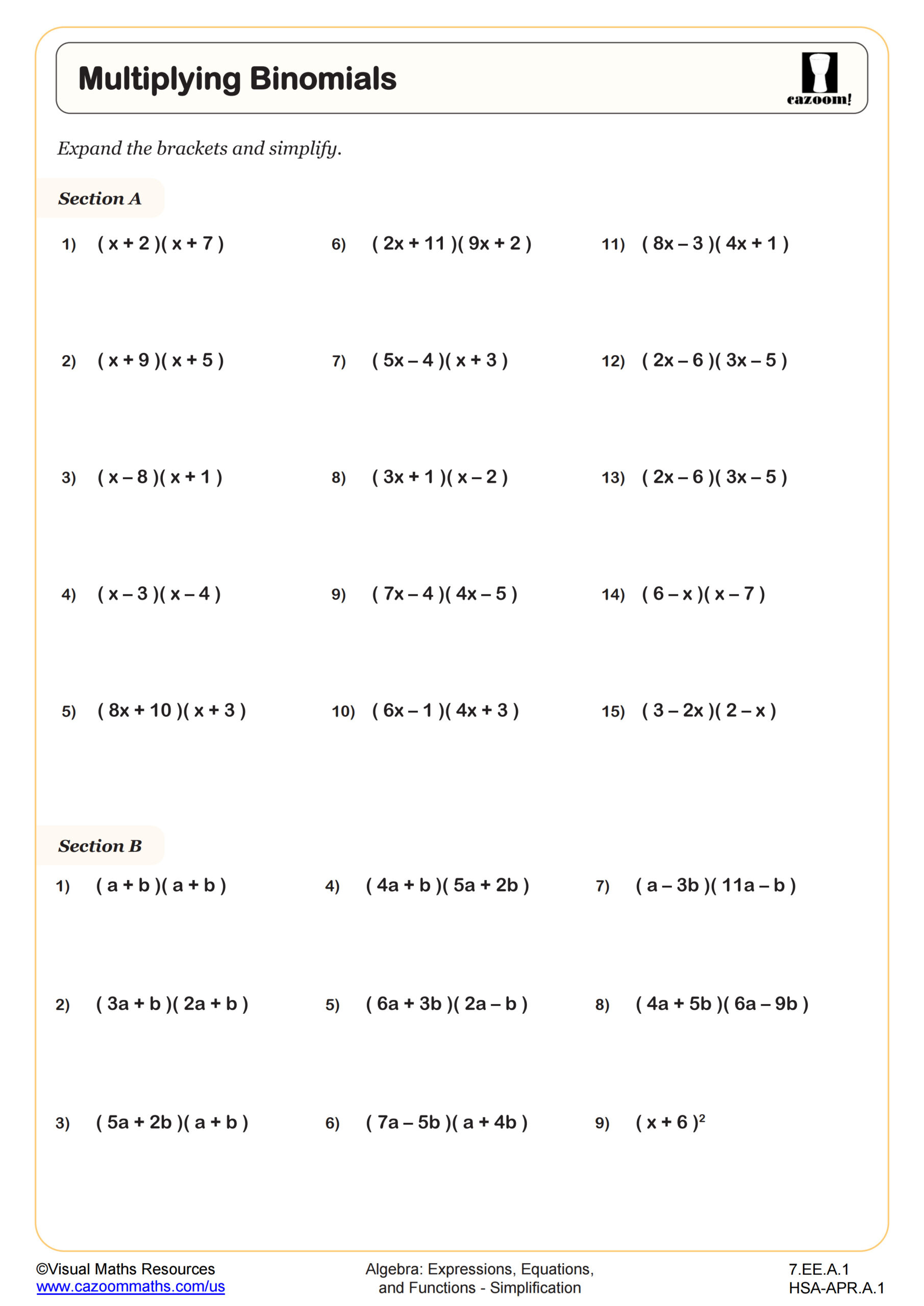 7Th Grade Math Worksheets Pdf | Printable Worksheets inside 7th Grade Math Worksheets Free Printable With Answers