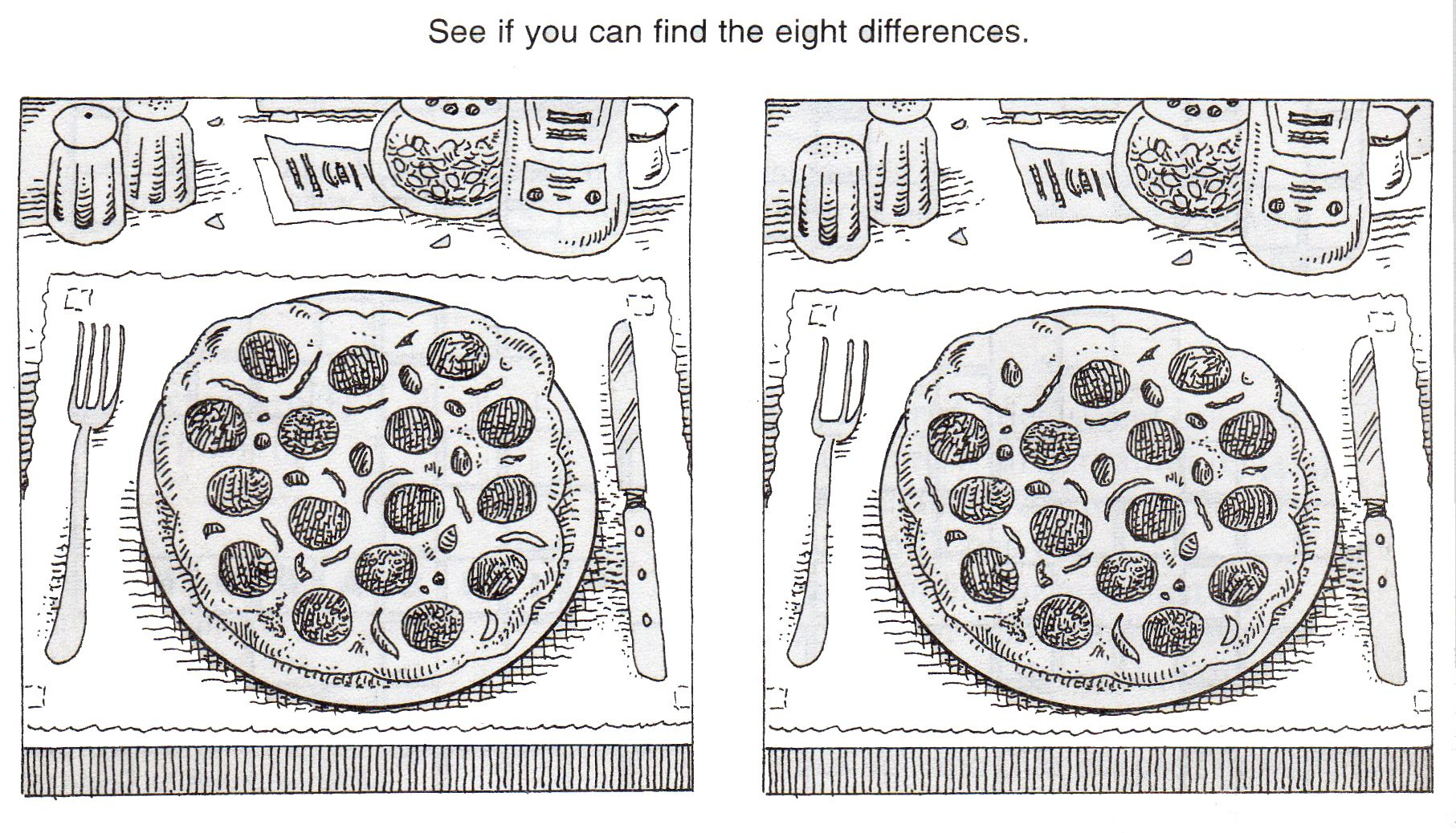 8 Best Images Of Printable Adult Find The Difference - Spot The regarding Free Printable Spot the Difference Games for Adults