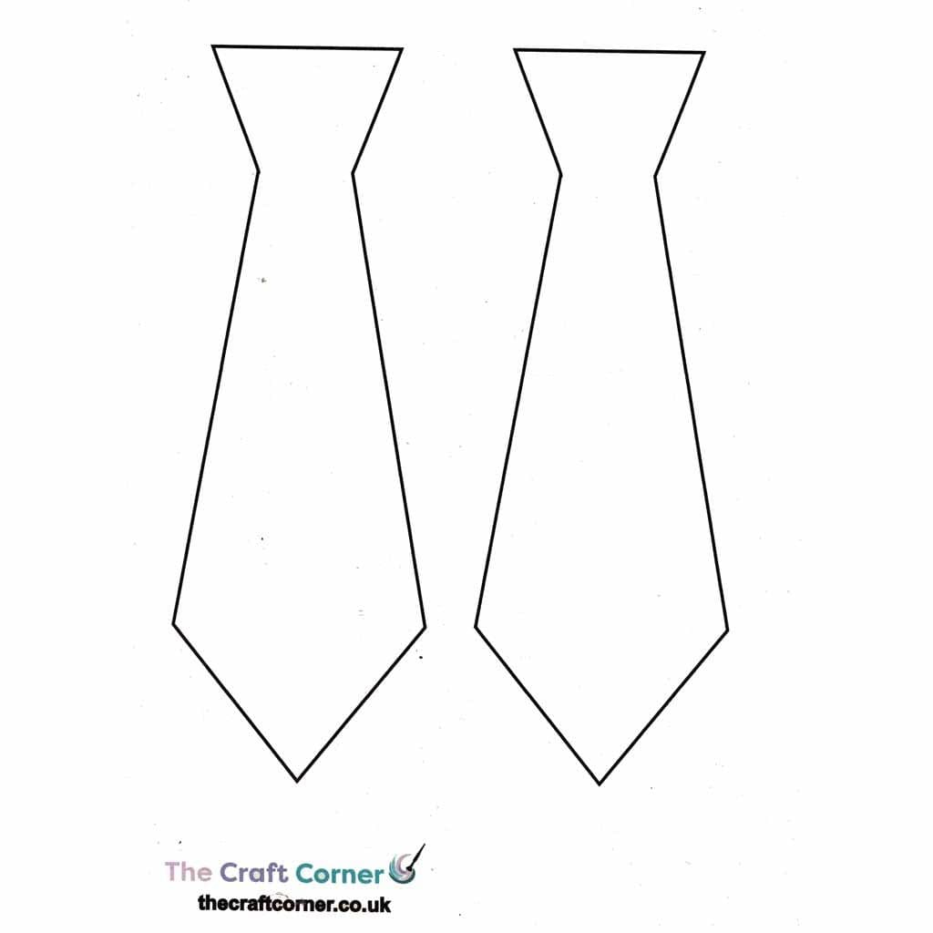 A Free Tie Pattern pertaining to Free Printable Tie