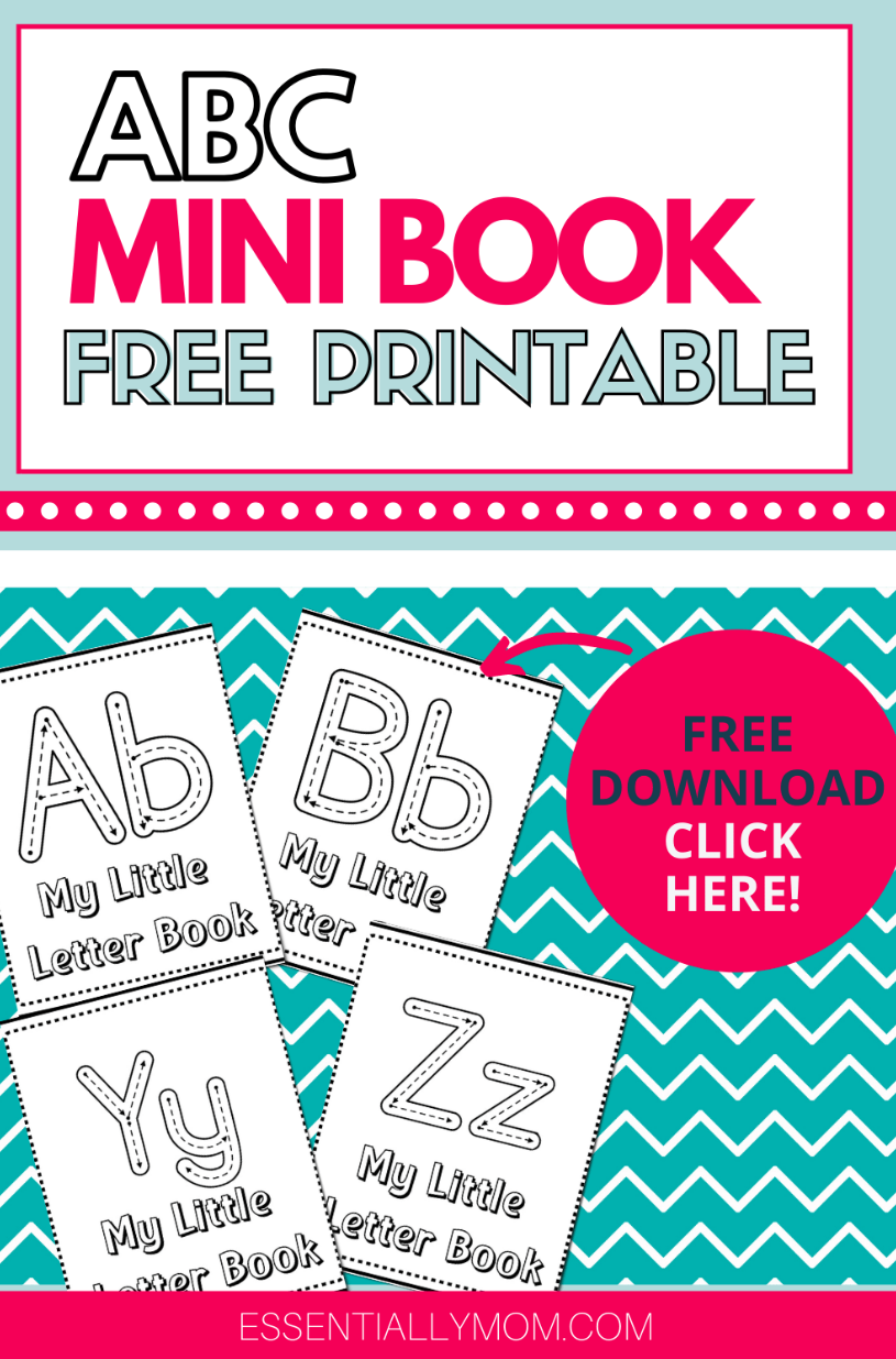 Abc Mini Book Printable | Alphabet Letter Mini Book in Free Printable ABC Mini Books