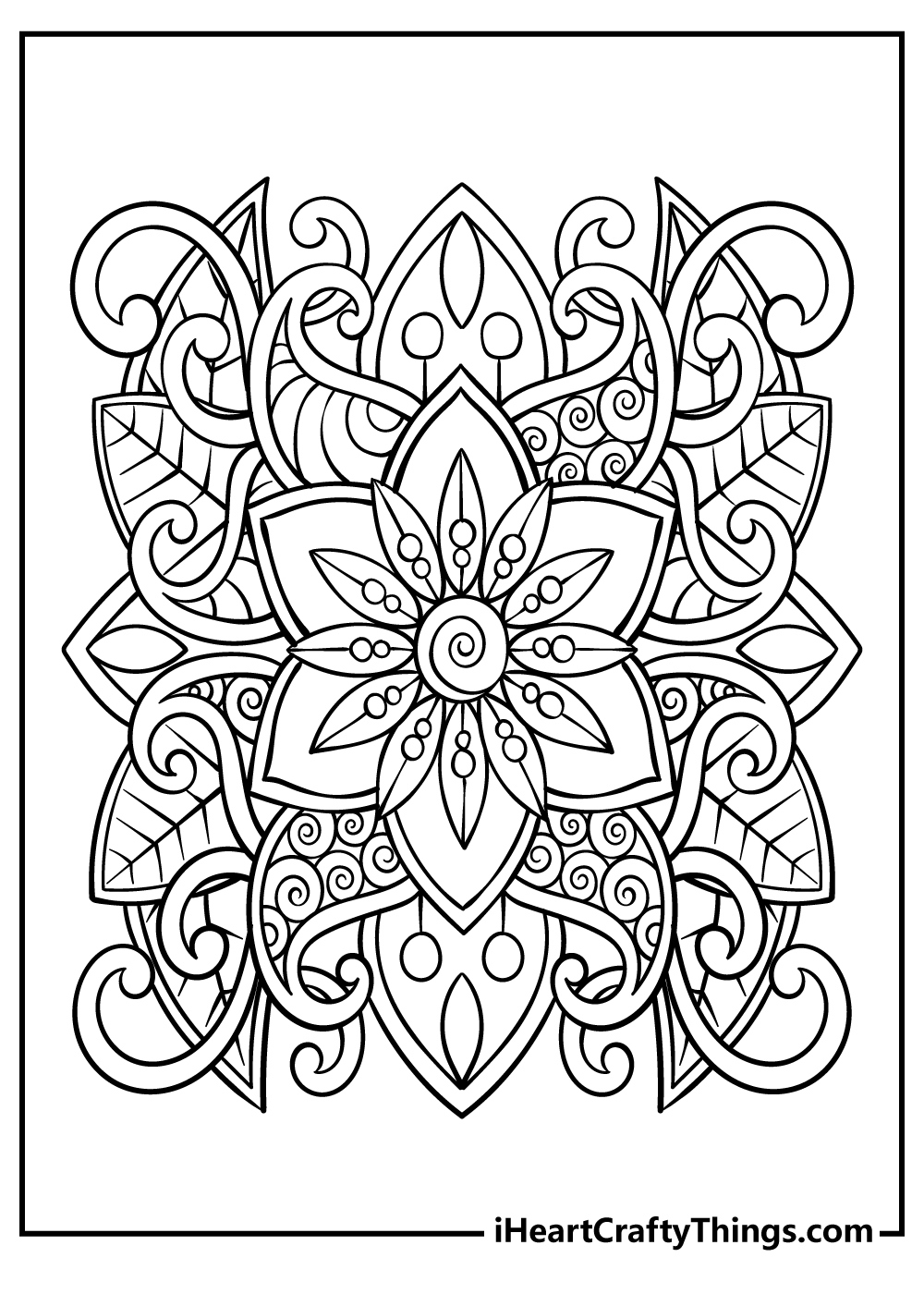 Adult Coloring Pages Updated 2024 (100% Free Printables) in Free Printable Coloring Pages for Adults