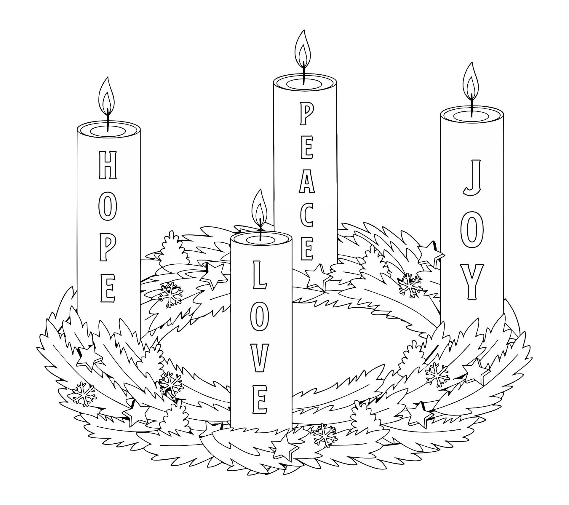 Advent Wreath Coloring: Catholic Advent Worksheet | Advent with regard to Free Advent Wreath Printables