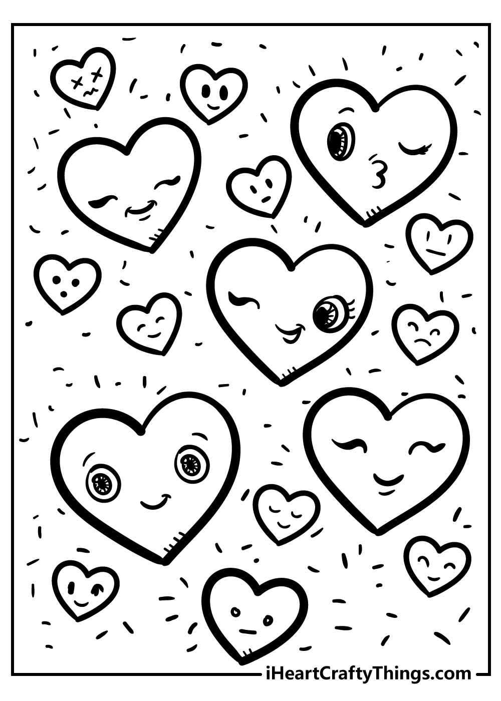 All New Heart Coloring Pages 2024 (100% Free Printables) pertaining to Free Printable Heart Coloring Pages