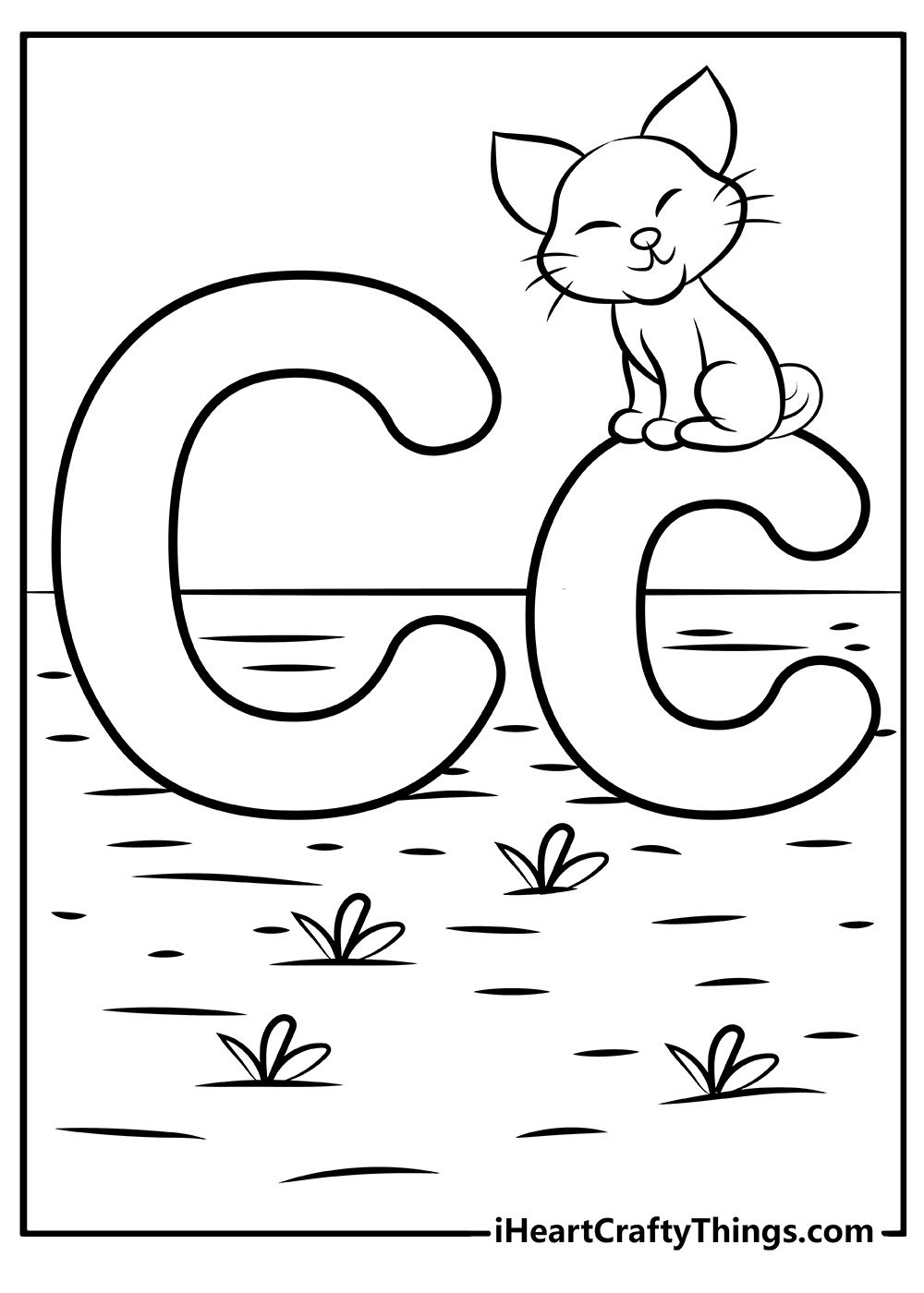 Alphabet Coloring Pages (100% Free Printables) intended for Free Printable Preschool Alphabet Coloring Pages