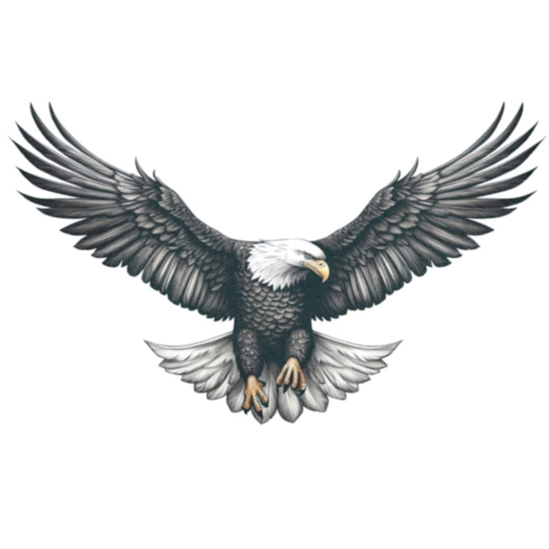 American Eagle American Eagle Temporary Tattoo / Eagle Tattoo / Eagle Spreading Wings Tattoo / Eagle Chest Tattoo / Bald Eagle Tattoo - Etsy inside Free Printable American Eagle Coupons