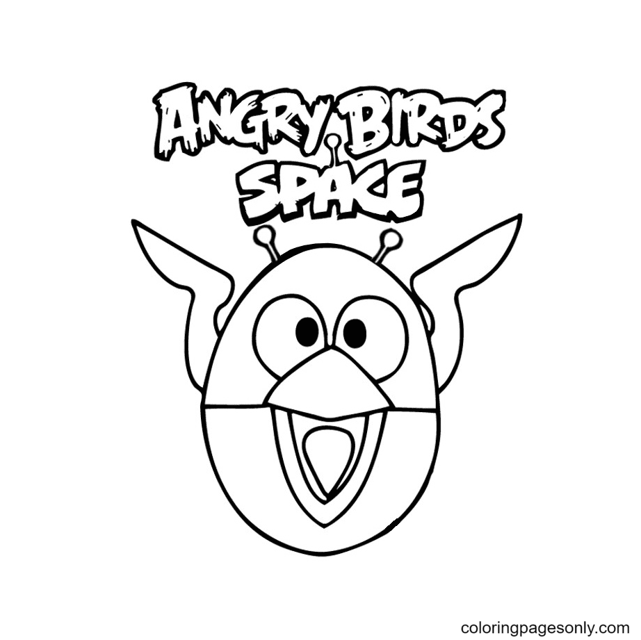 Angry Birds Space Coloring Pages Printable For Free Download with regard to Free Printable Angry Birds Space Coloring Pages