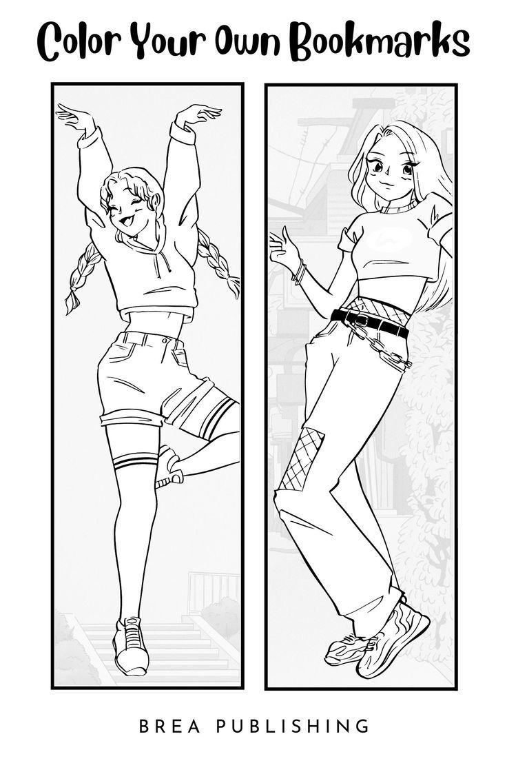 Anime Bookmarks | Coloring Bookmarks Free, Coloring Bookmarks within Anime Bookmarks Printable for Free