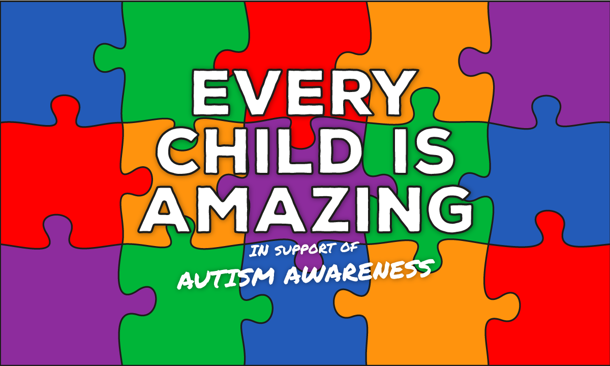 Autism Awareness: Every Child Is Amazing - Creative Printable with regard to Free Printable Autism Awareness Posters