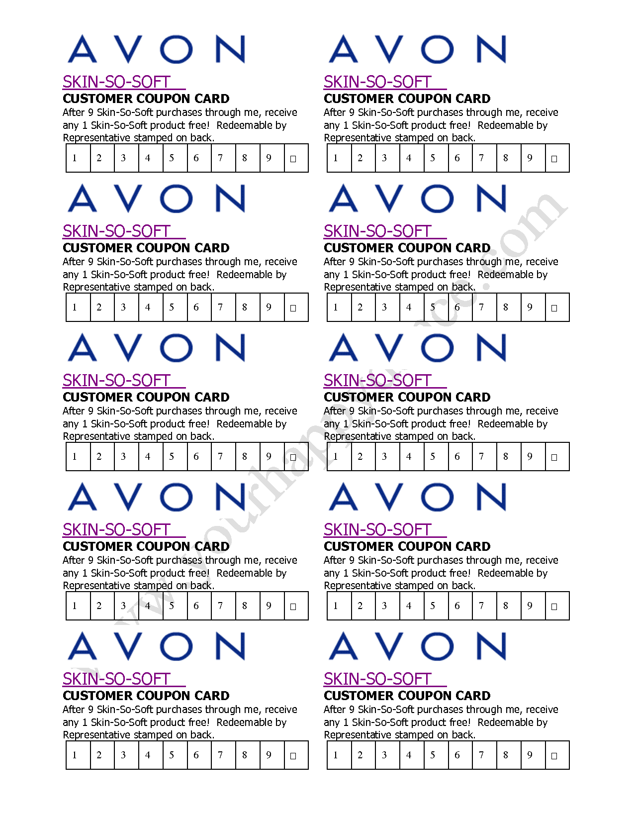 Avon Flyers &amp;amp; Charts | Avon Skin So Soft, Avon Beauty, Avon in Free Printable Avon Flyers