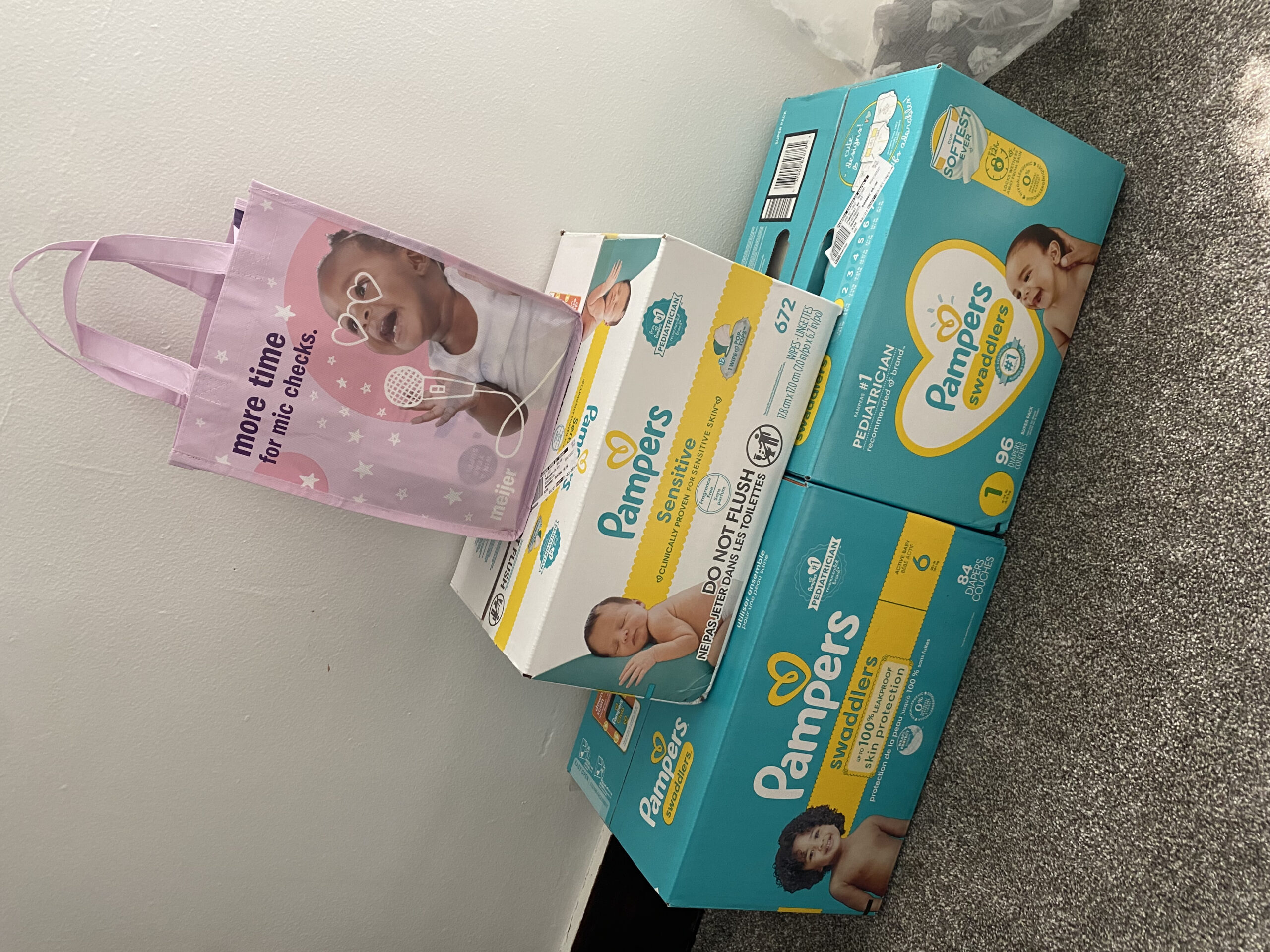 Baby Diapers And Wipes For Cheap At Meijer | Free Tastes Good! with Free Printable Pampers Swaddlers Coupons